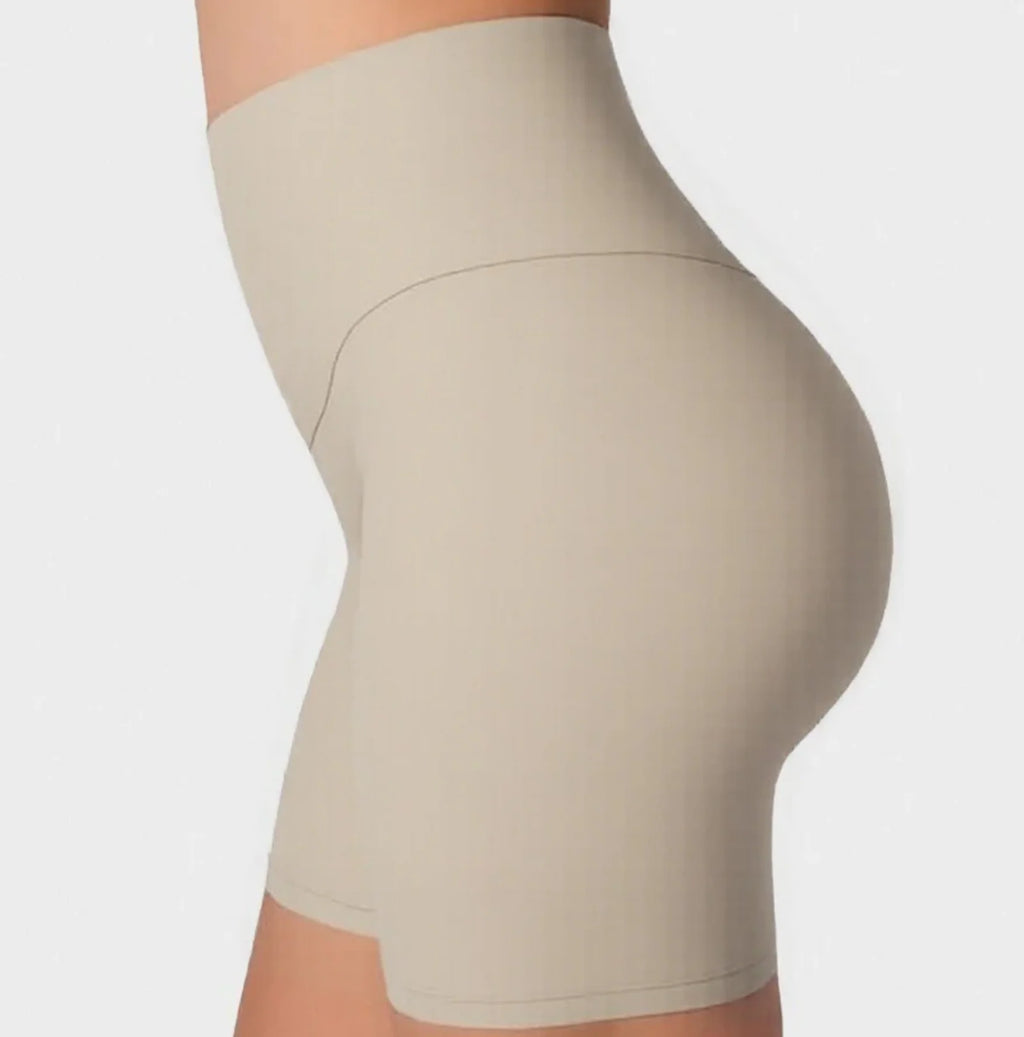 High-Waist Tummy Control Shaper Shorts F9367