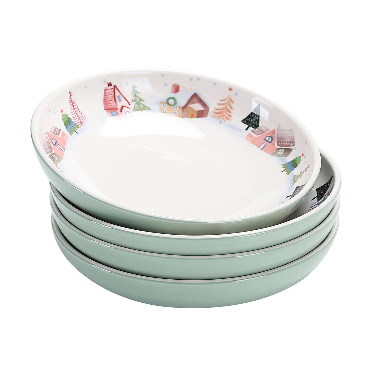 Ceramic 35oz Dinner Bowls Set of 4 N101399