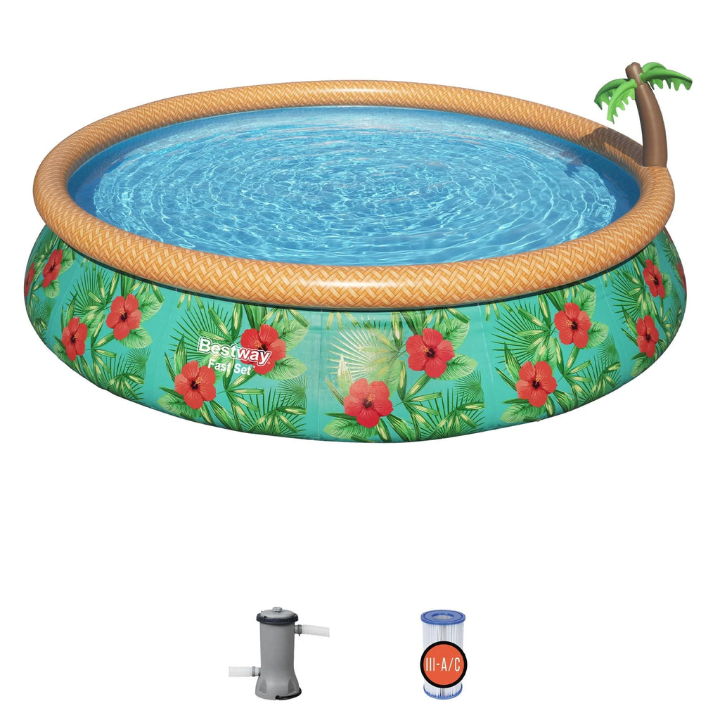 Round Inflatable Pool Set O675