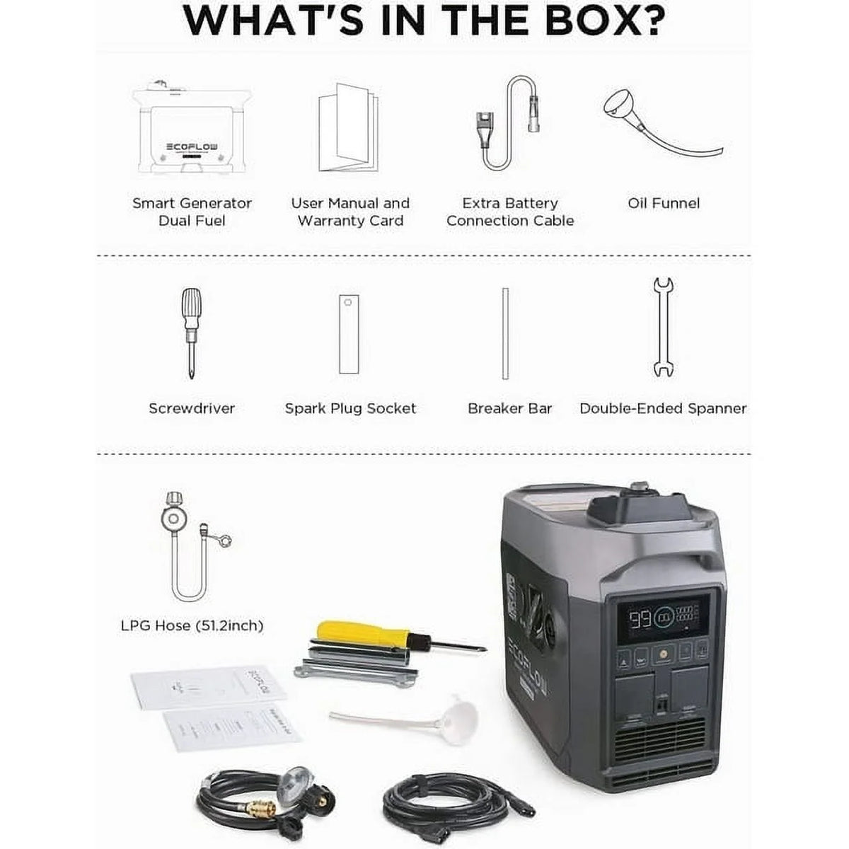 Portable Power Station 2016Wh 2400W U61987