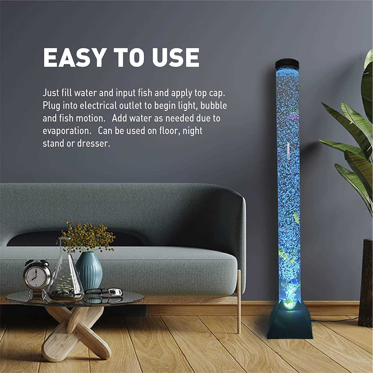 Bubble Fish Aquarium Lamp N4135