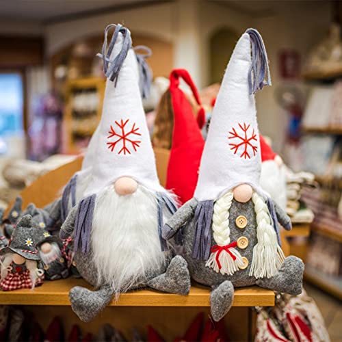 20 Pieces Christmas Gnome Beards Pre-Cut Faux Fur H273