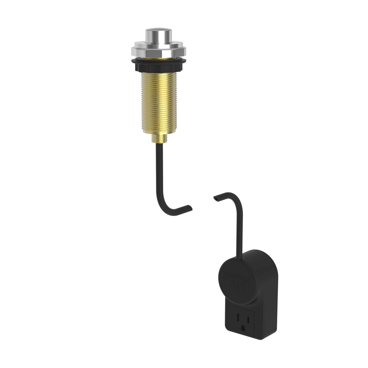 Air Activated Disposer Switch Polished Chrome B1050