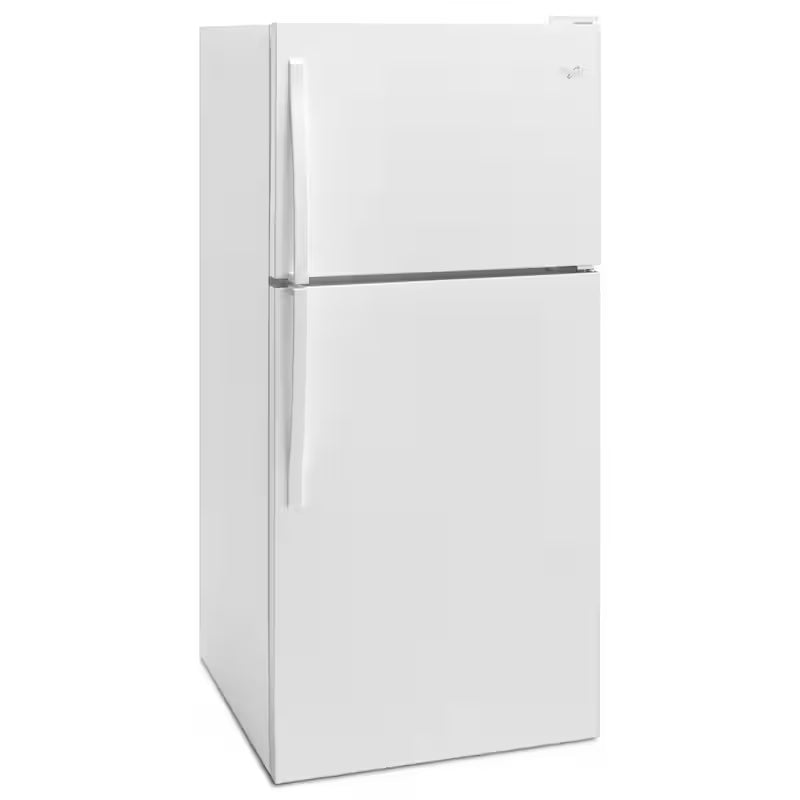 White Top Freezer Refrigerator N389