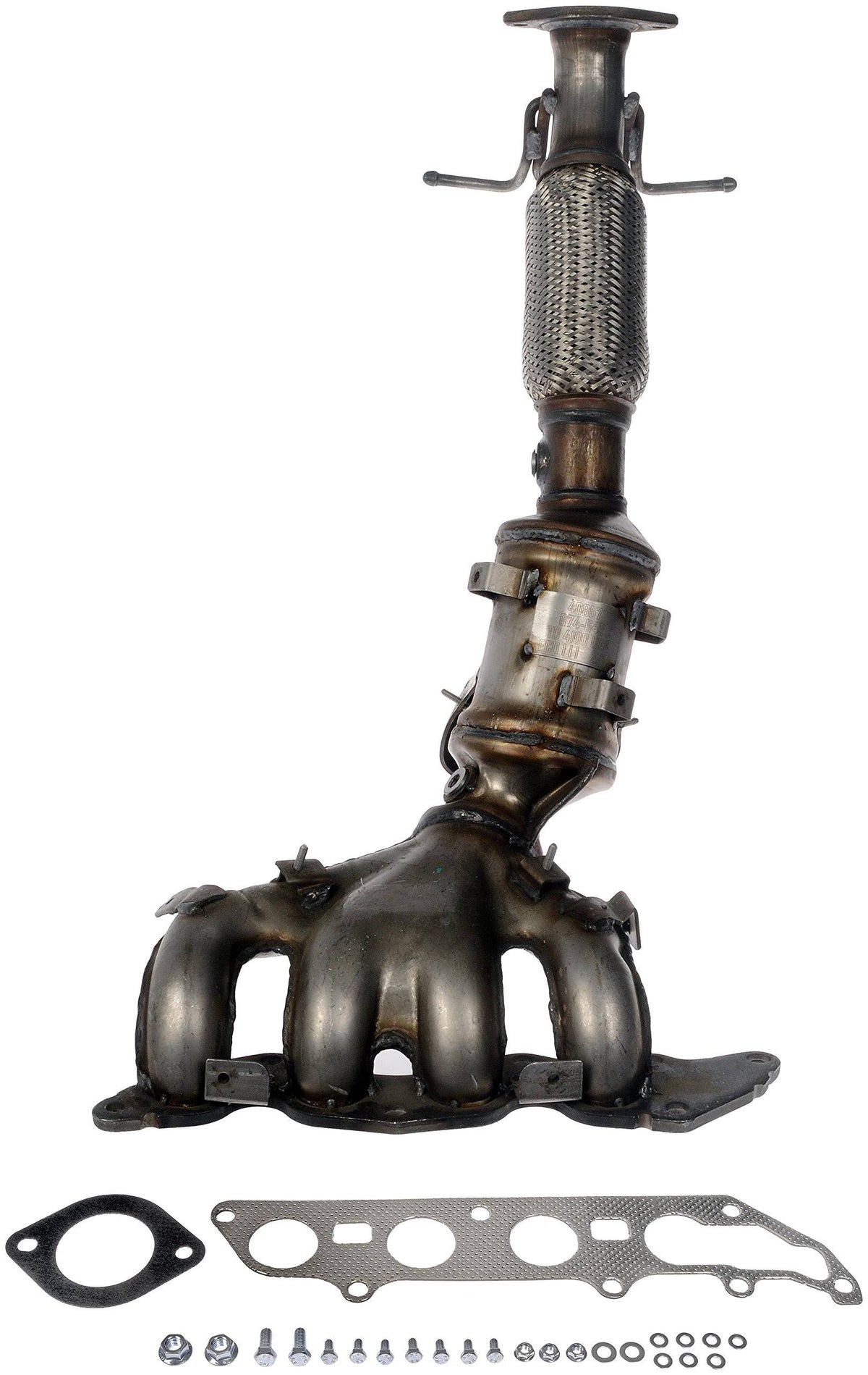 Catalytic Converter with Integrated Exhaust Manifold D2943