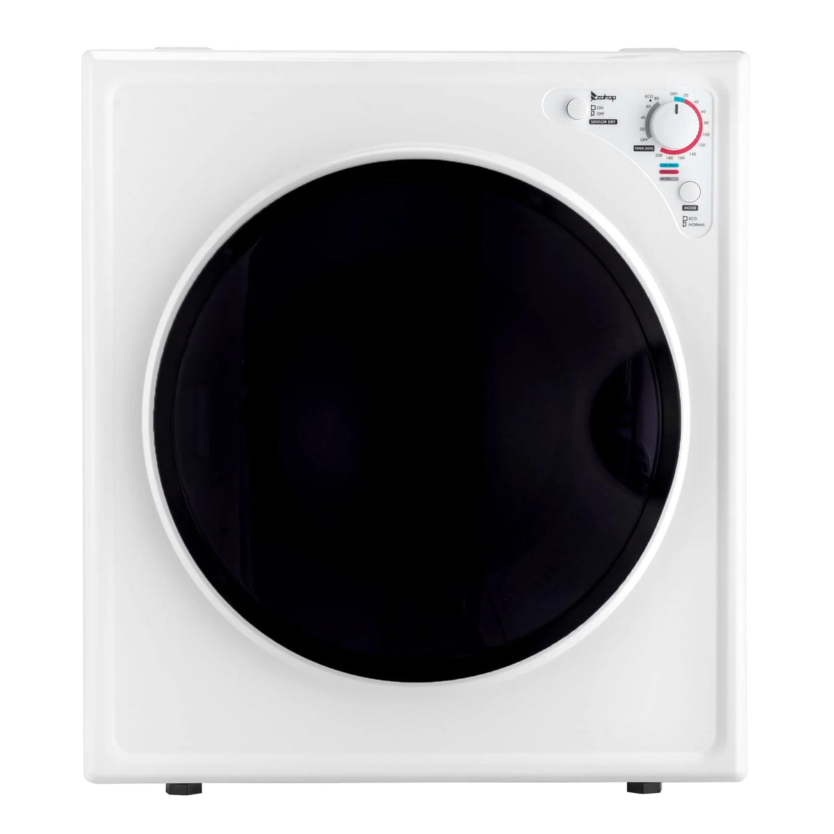 White 2.6 cu ft Compact Electric Dryer F3905