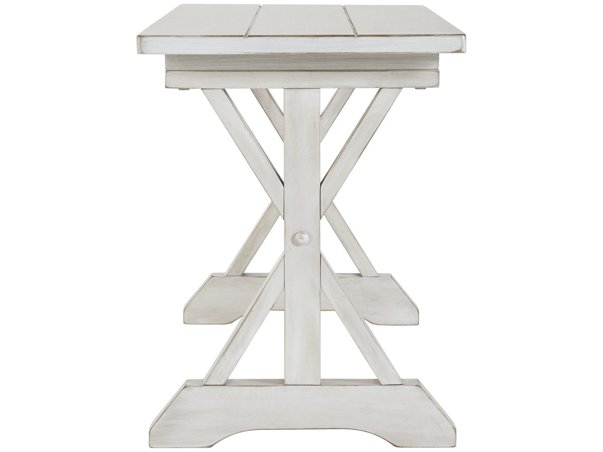 Backless Wood Dining Bench A397887