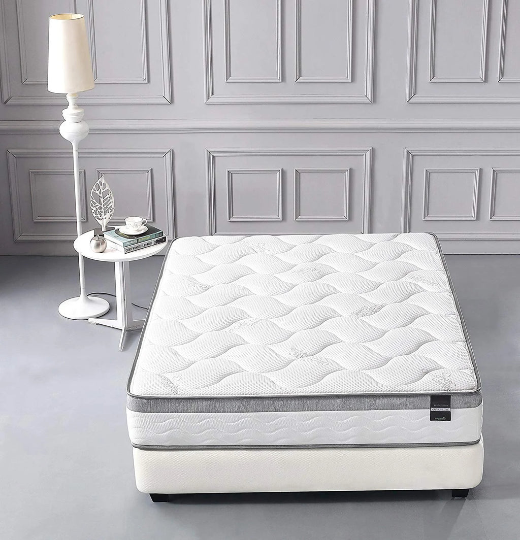10 inch Memory Foam Spring Hybrid Queen Size Mattress U816
