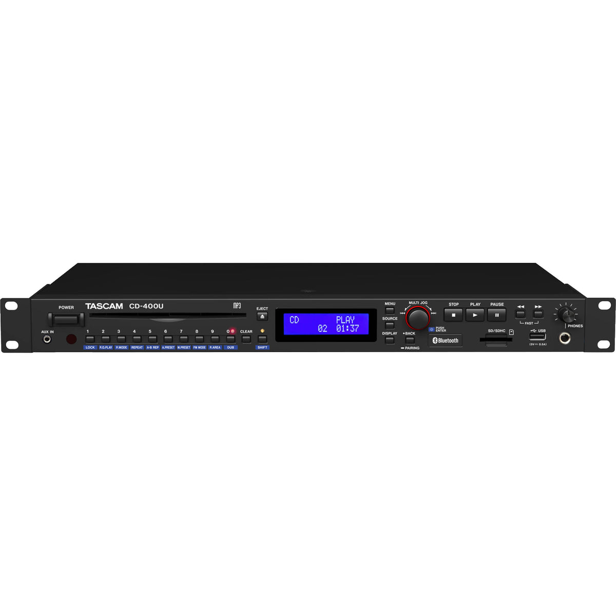 CD/SD/USB Player with Bluetooth & Am/fm Tuner Z84461