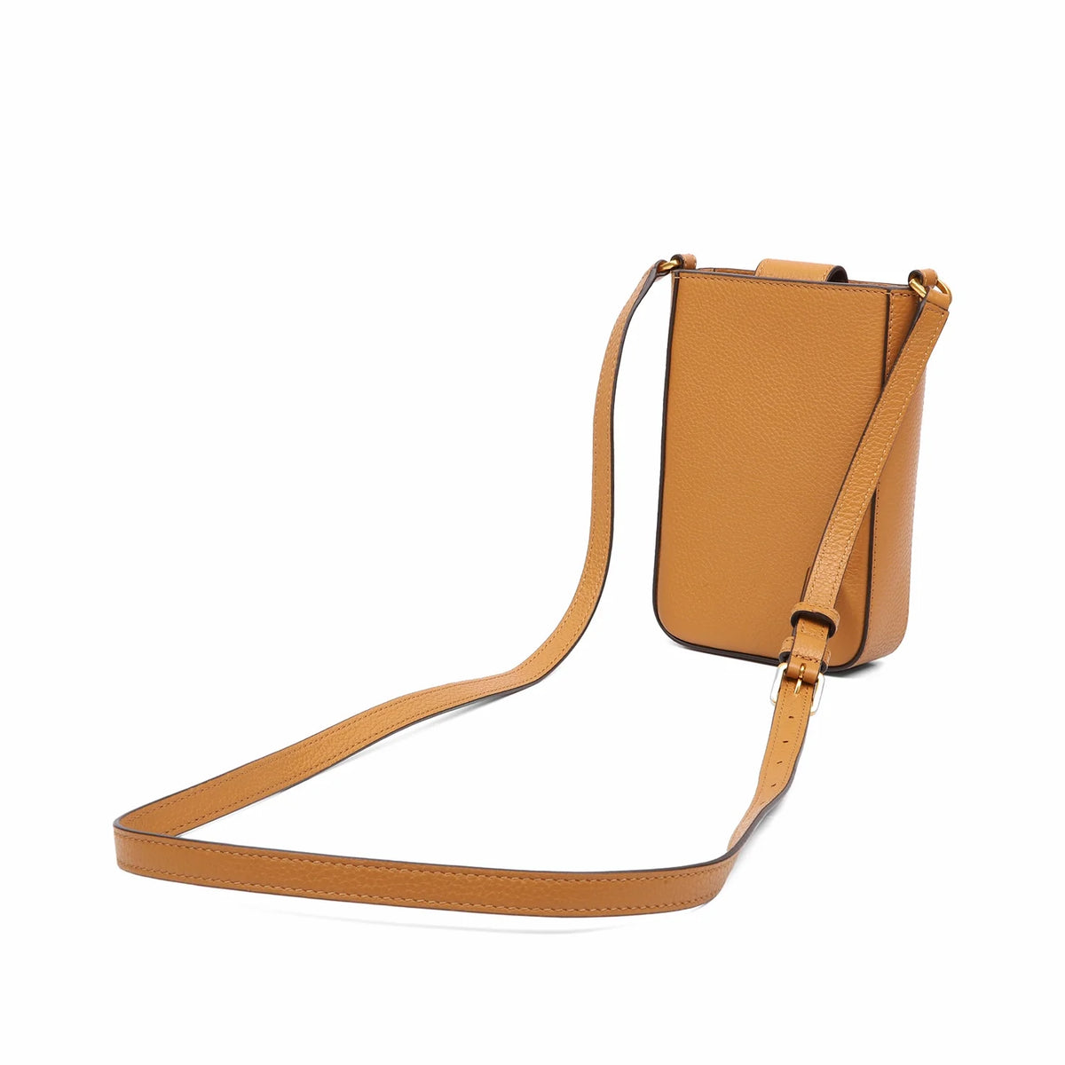 Pebbled Leather Crossbody Bag D5451