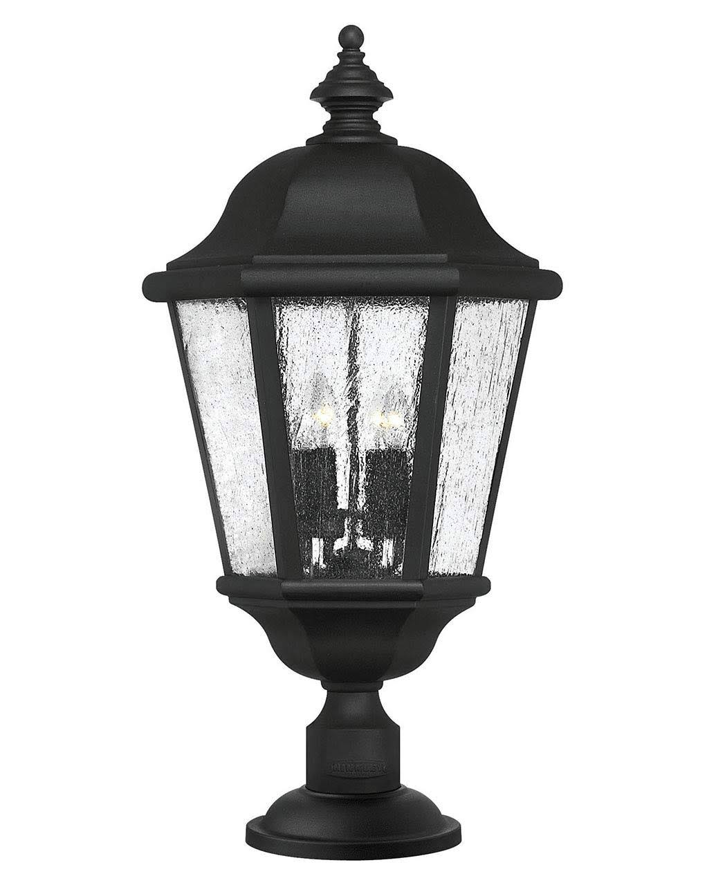 Black Outdoor Post Mount Q16193