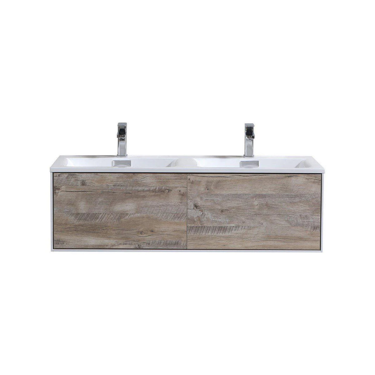 48 in. Nature Wood Wall Mount Bathroom Vanity P778687