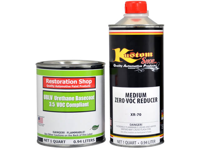 Blue Low VOC Urethane Basecoat Auto Body Paint Kit B111792