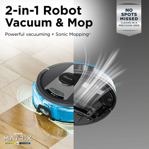 2-in-1 Robot Vacuum & Mop T92342