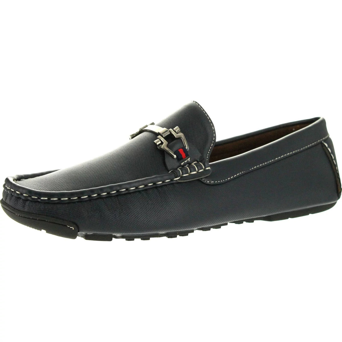 Mens Casual Loafers With Chain J846957