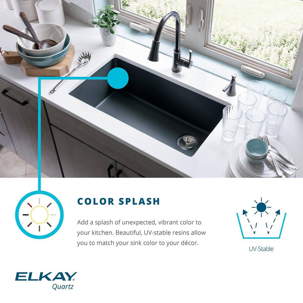 Black Shale Undermount Kitchen Sink R515761