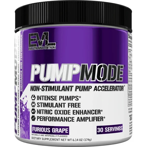 Nitric Oxide Booster Pre Workout Powder 30 Servings Furious Grape P1913