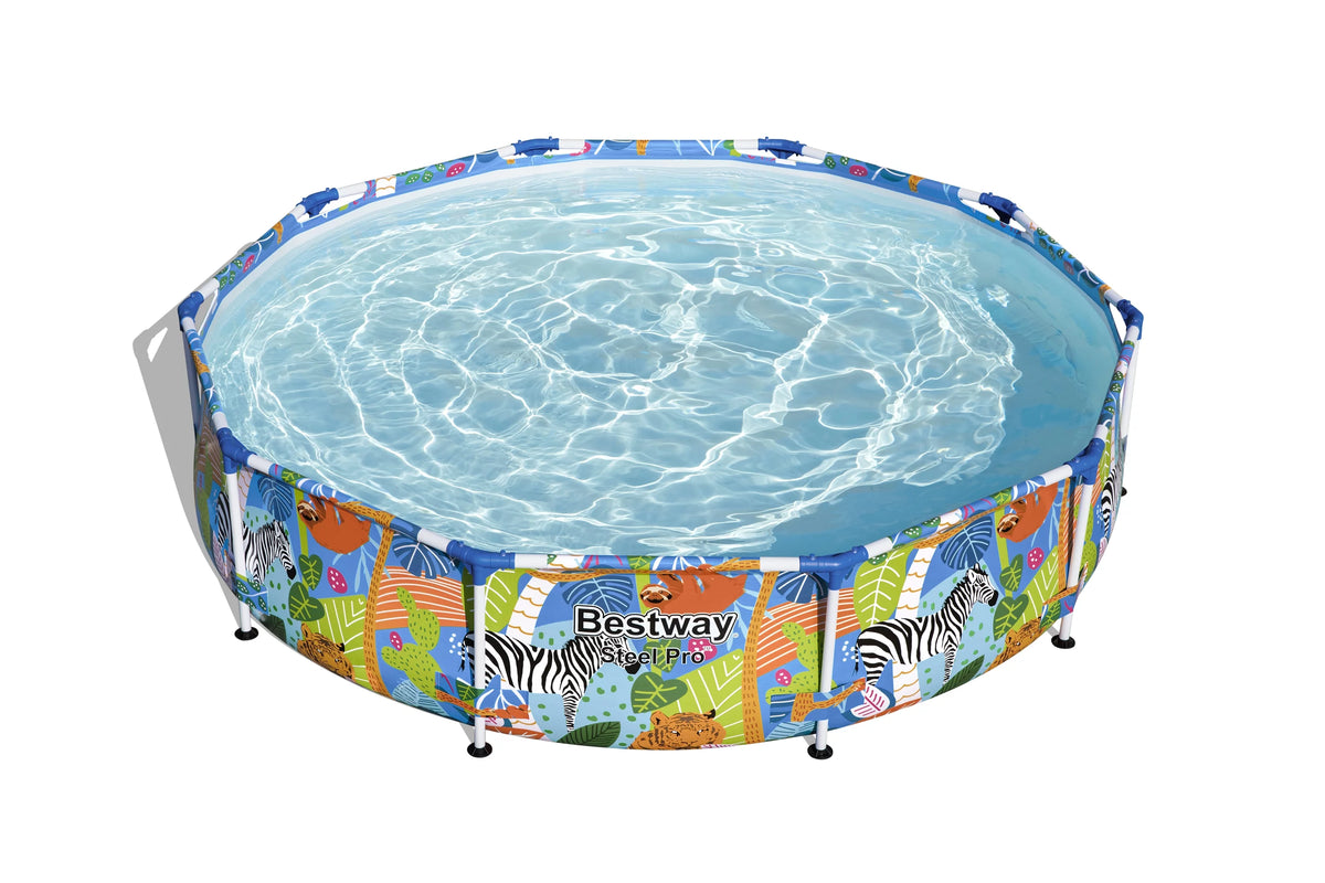 10 ft. x 26 in. Round Metal Frame Above Ground Pool S437