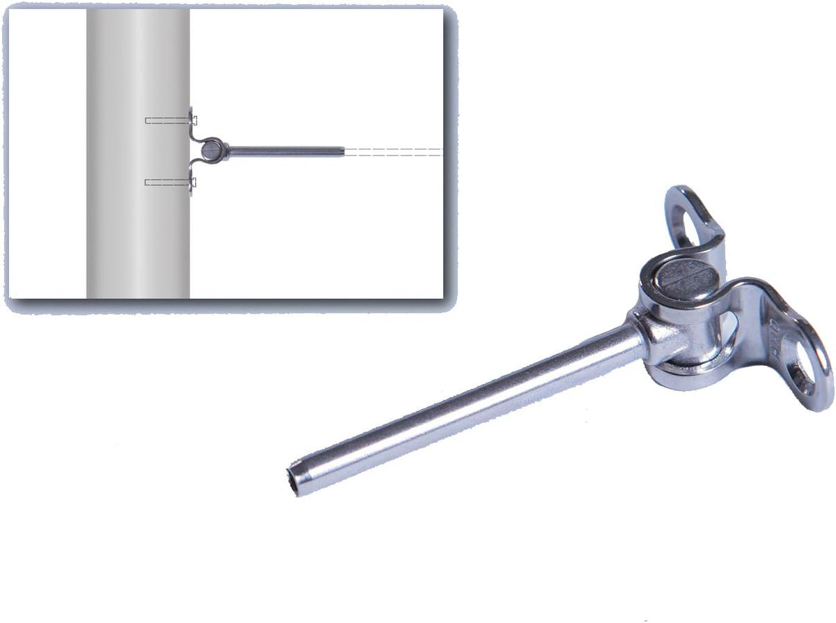 Stainless Steel Hand-Crimp Deck Toggle for 1/8 Cable, Lot of 10 N507982