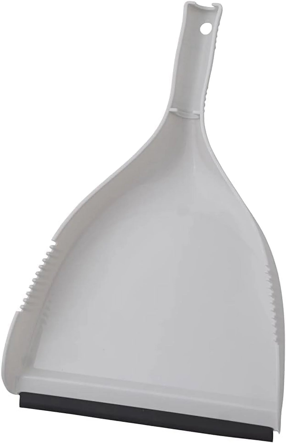 Heavy Duty Plastic Dustpan with Rubber Edge B8996