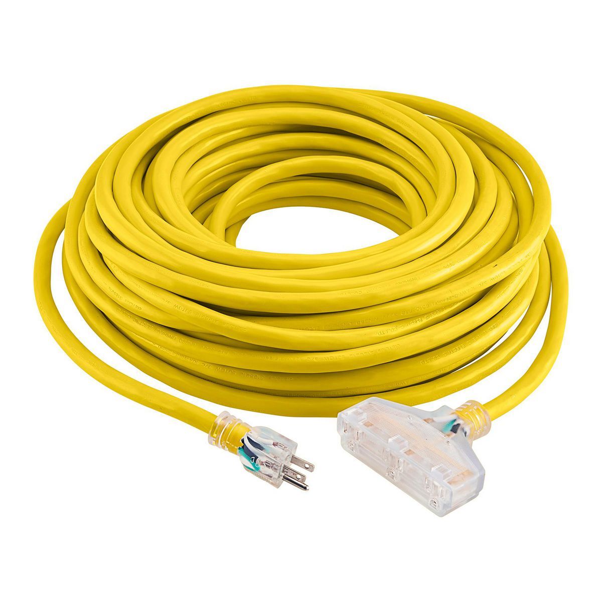 100 ft. 10/3 Gauge Triple-Tap Extension Cord A530595