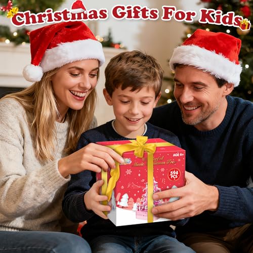 Christmas Tree Building Block Set with Rotating Music Box E112