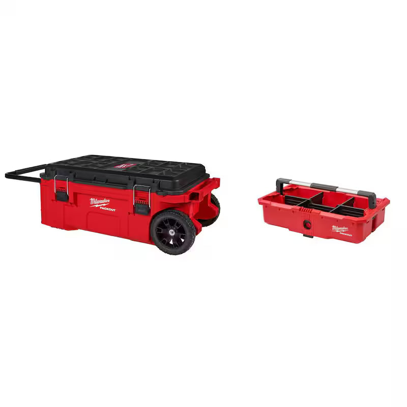 38 in. Rolling Tool Chest and 19 in. Tool Tray F384806