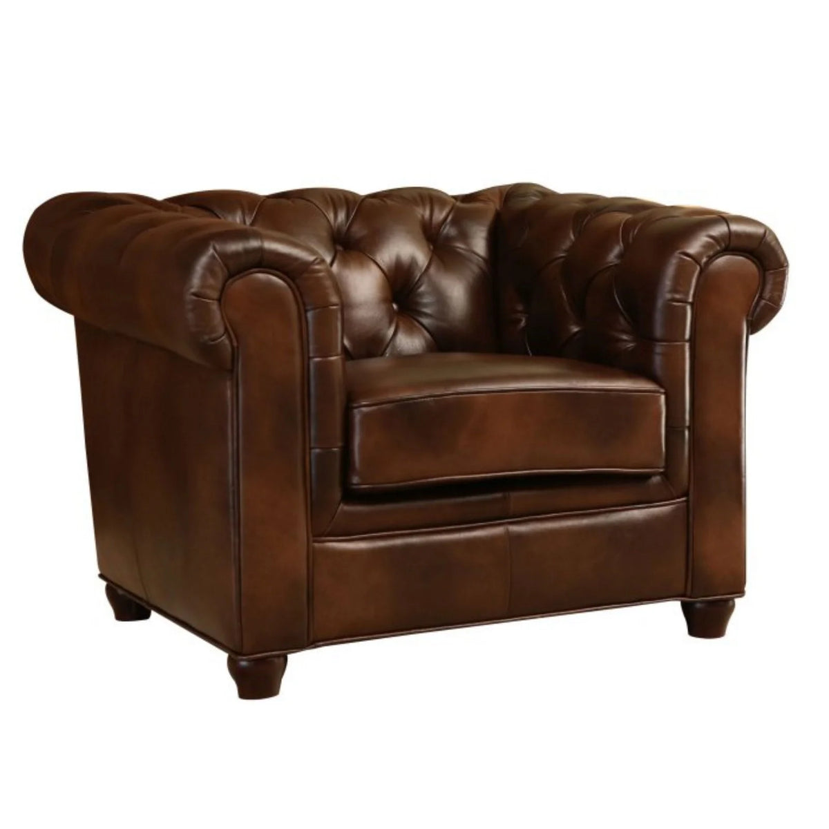 Leather Chesterfield Armchair R8294