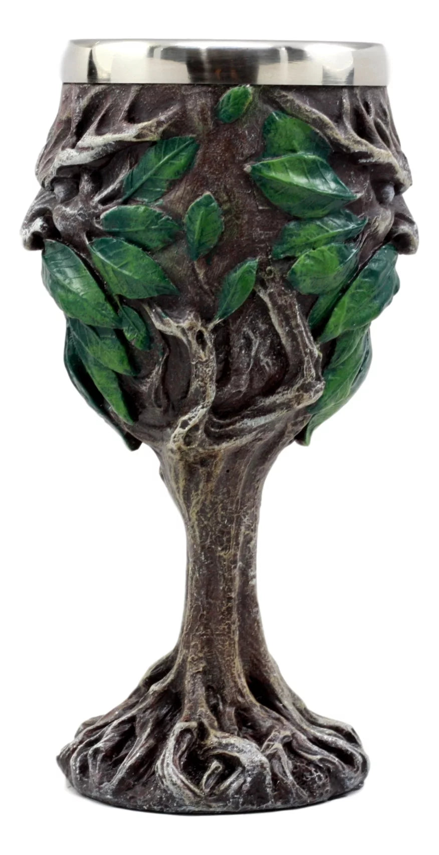 Myths & Legends Forest Spirit Wine Goblet Chalice Cup Figurine 5oz N89024