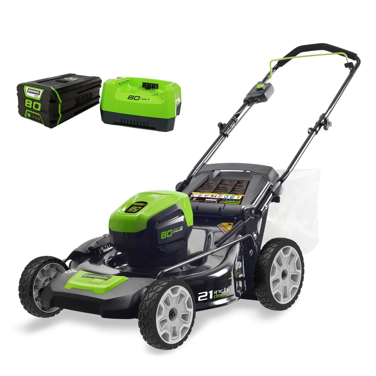 80V 21 Push Mower with 4Ah Battery & Charger L120