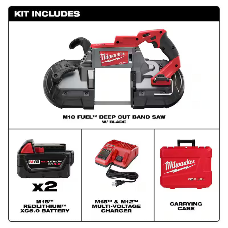 18-Volt Lithium-Ion Brushless Cordless Deep Cut Band Saw Kit P1620