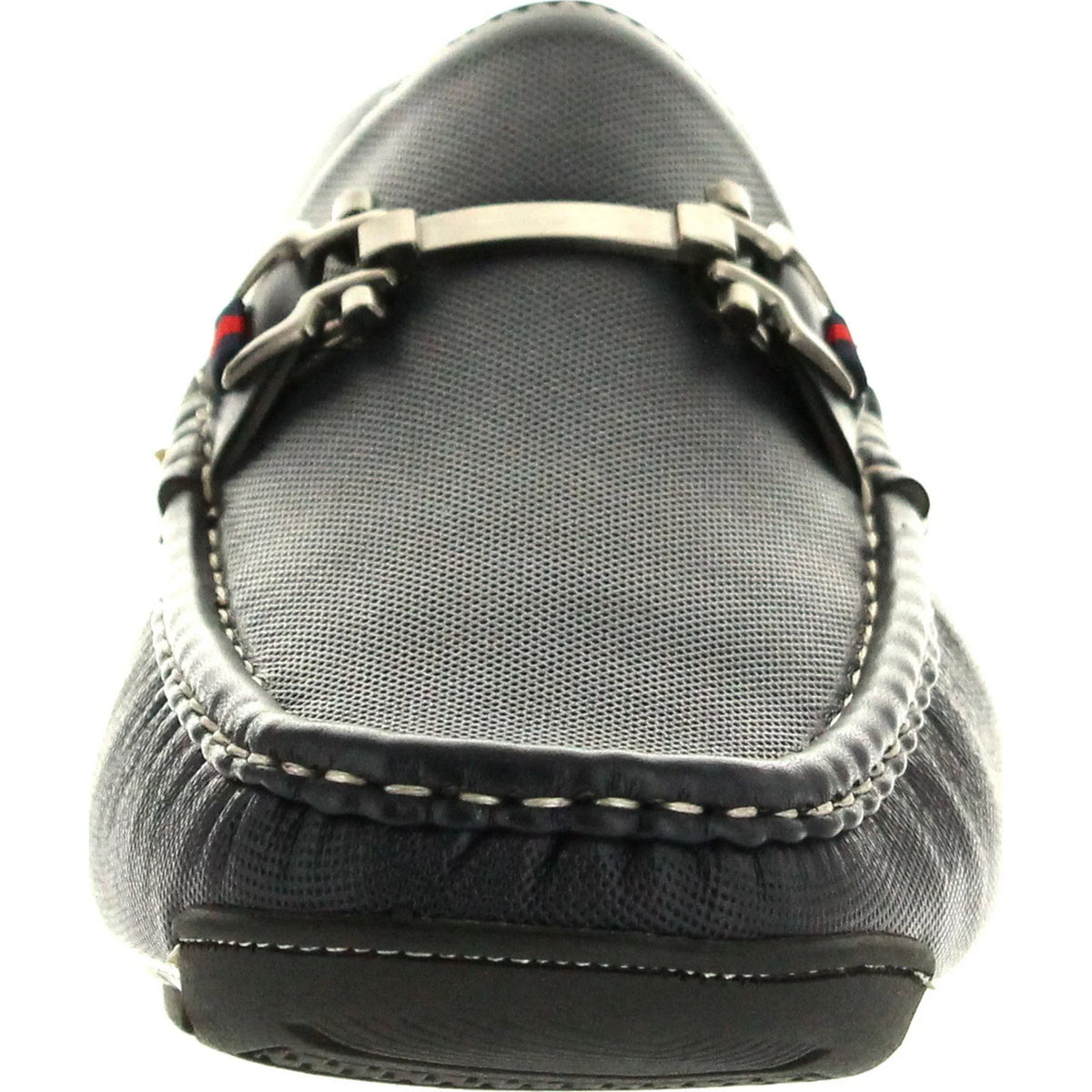 Mens Casual Loafers With Chain J846957