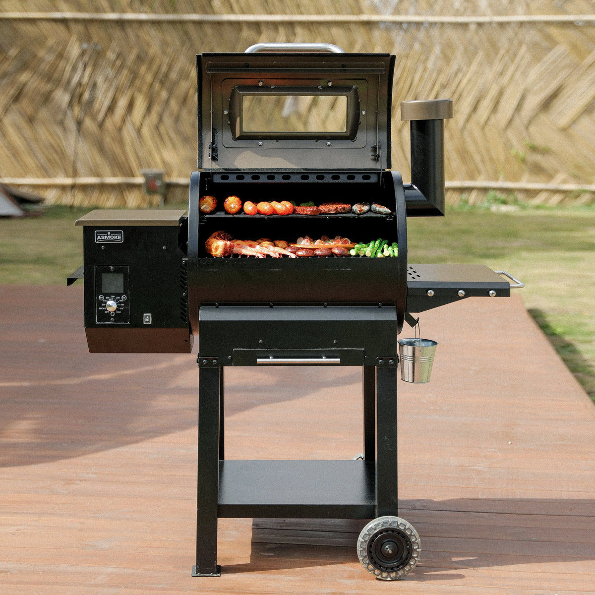 Wood Pellet Grill Smoker 515 sq. in. O3298