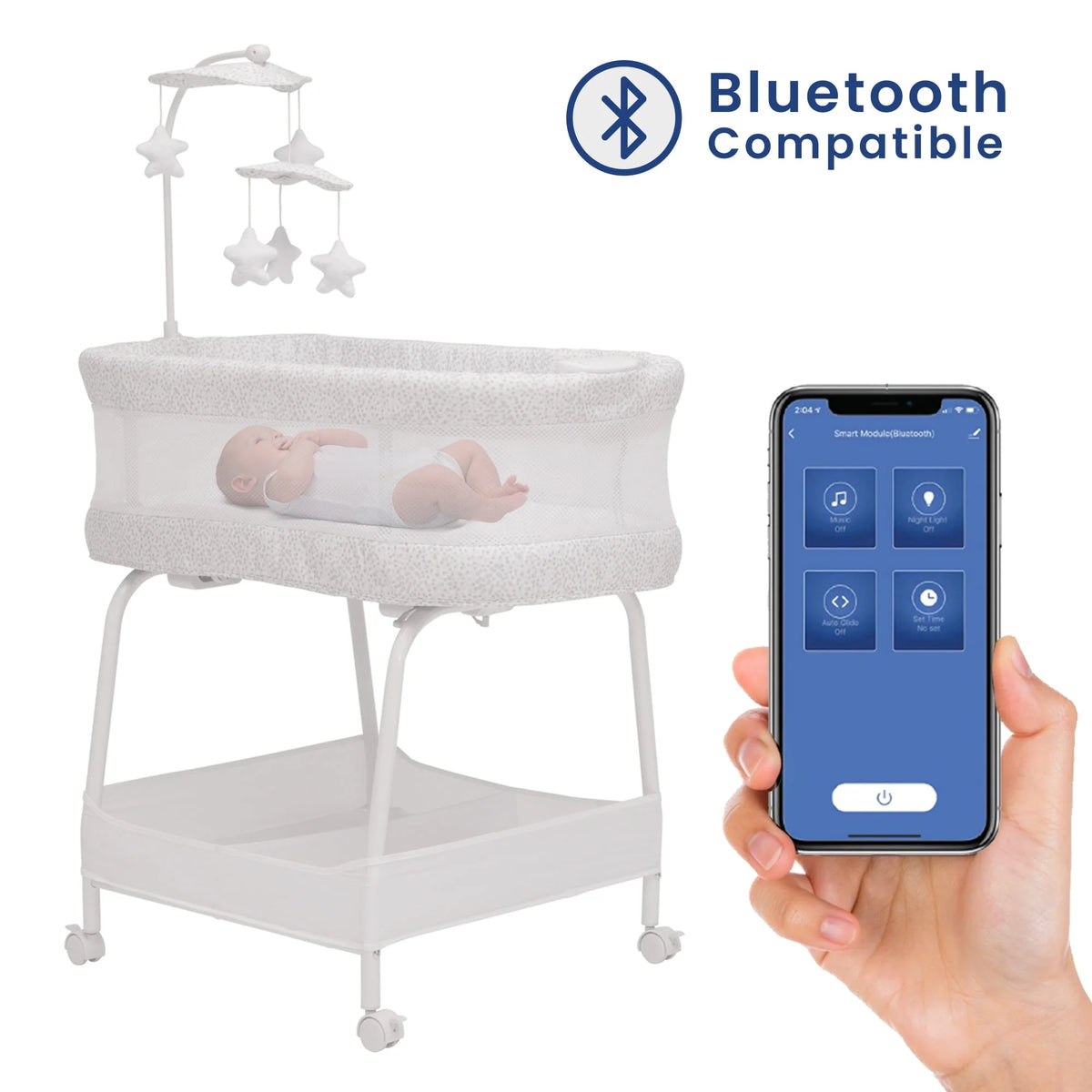 Auto Glide Bassinet with Bluetooth N518326