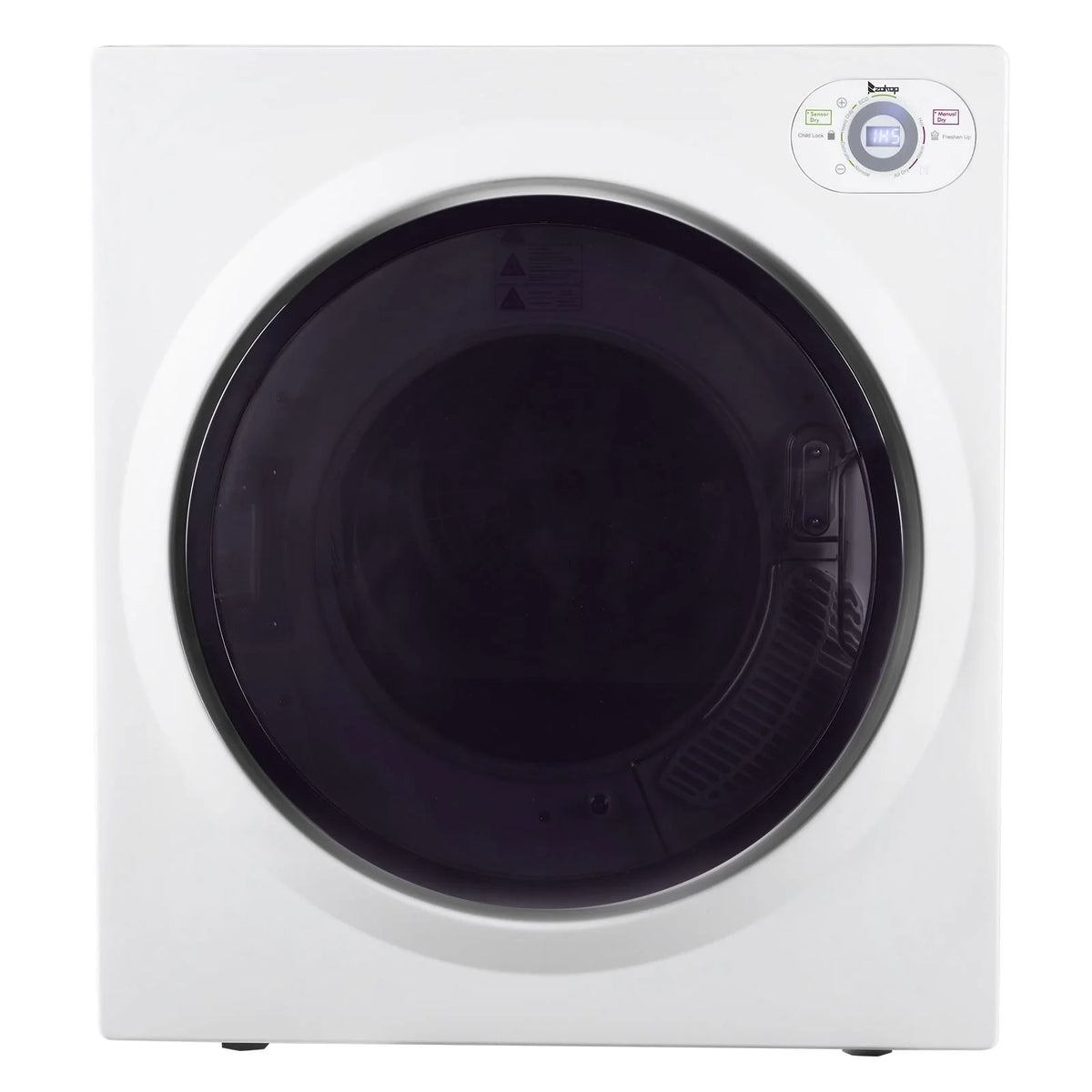 White 2.6 cu ft Compact Electric Dryer F3905