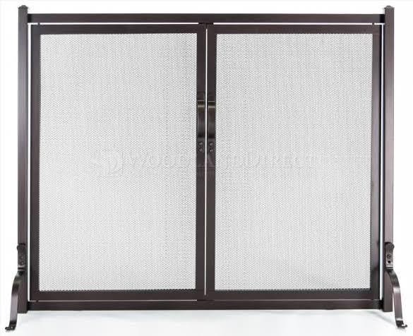 Fireplace Screen with Doors D267