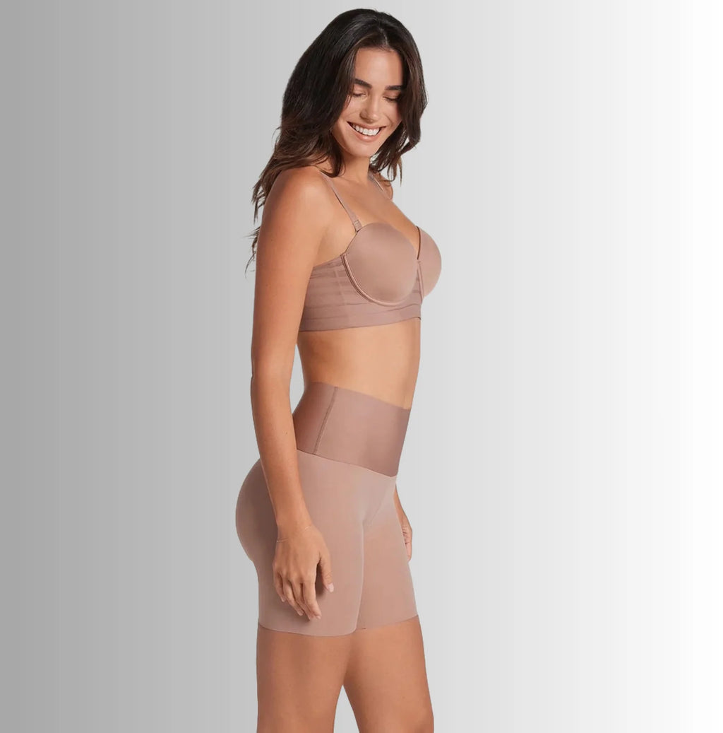High-Waist Tummy Control Shaper Shorts F9367