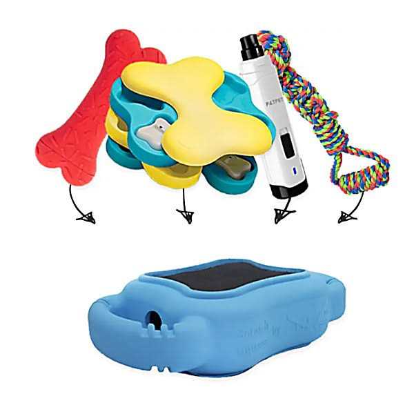 Square Dog & Cat Grooming Toy T144