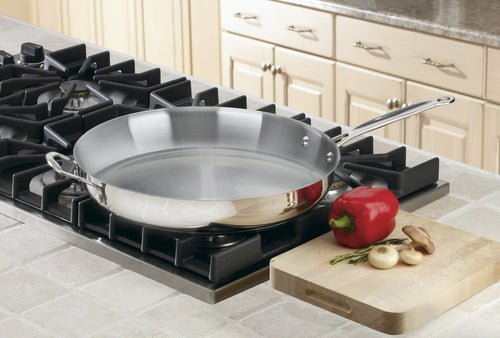 36cm Stainless Steel Skillet T586053