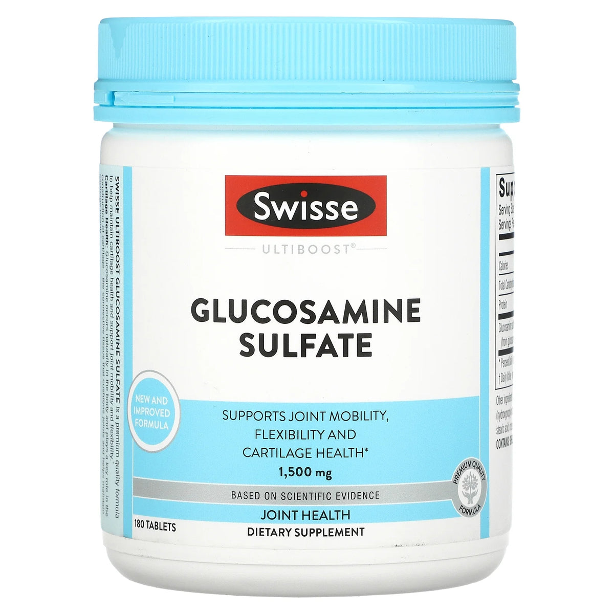 Glucosamine Sulfate 1,500 mg 180 Tablets X9396