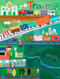 Train Station Canvas Wall Mural 32x42 S44977