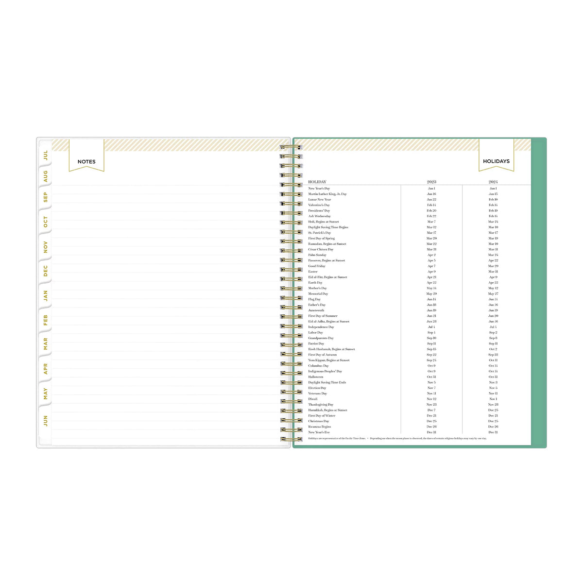 8.5x11 Weekly Monthly Planner F2811