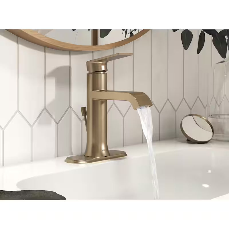 Bronze Gold Single Handle Bathroom Faucet 2-pack F8802