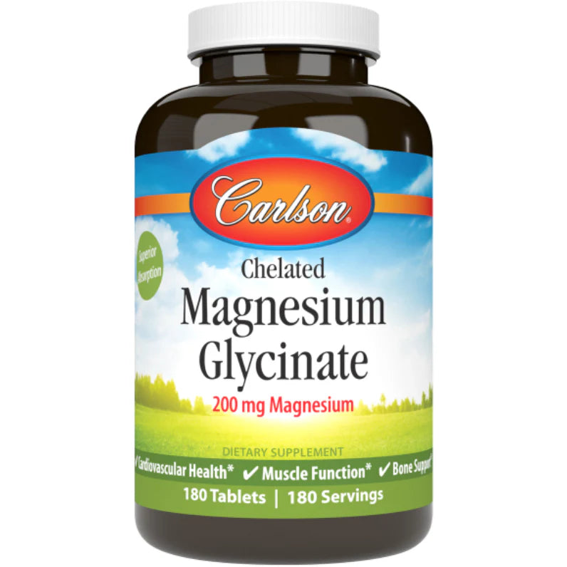 Chelated Magnesium Glycinate 180 tabs Y2473