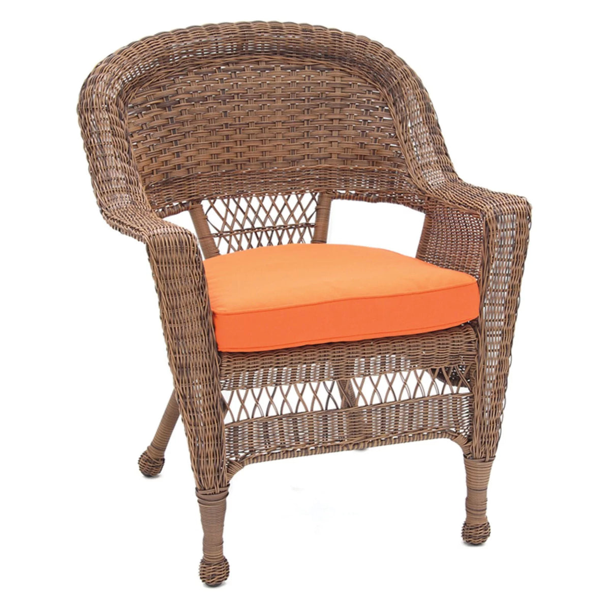 Wicker Chair with Cushion C589286