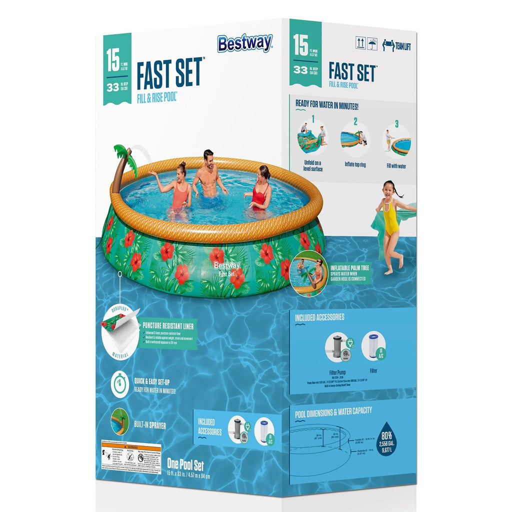 Round Inflatable Pool Set O675