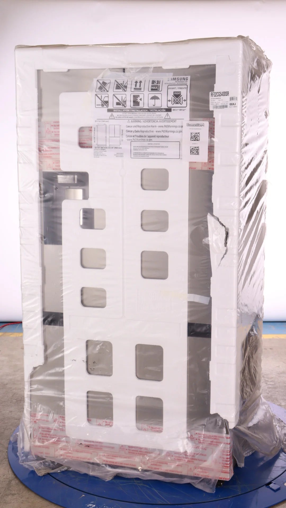 36 In. 30.5 Cu. Ft. Stainless Steel French Door Refrigerator R799560