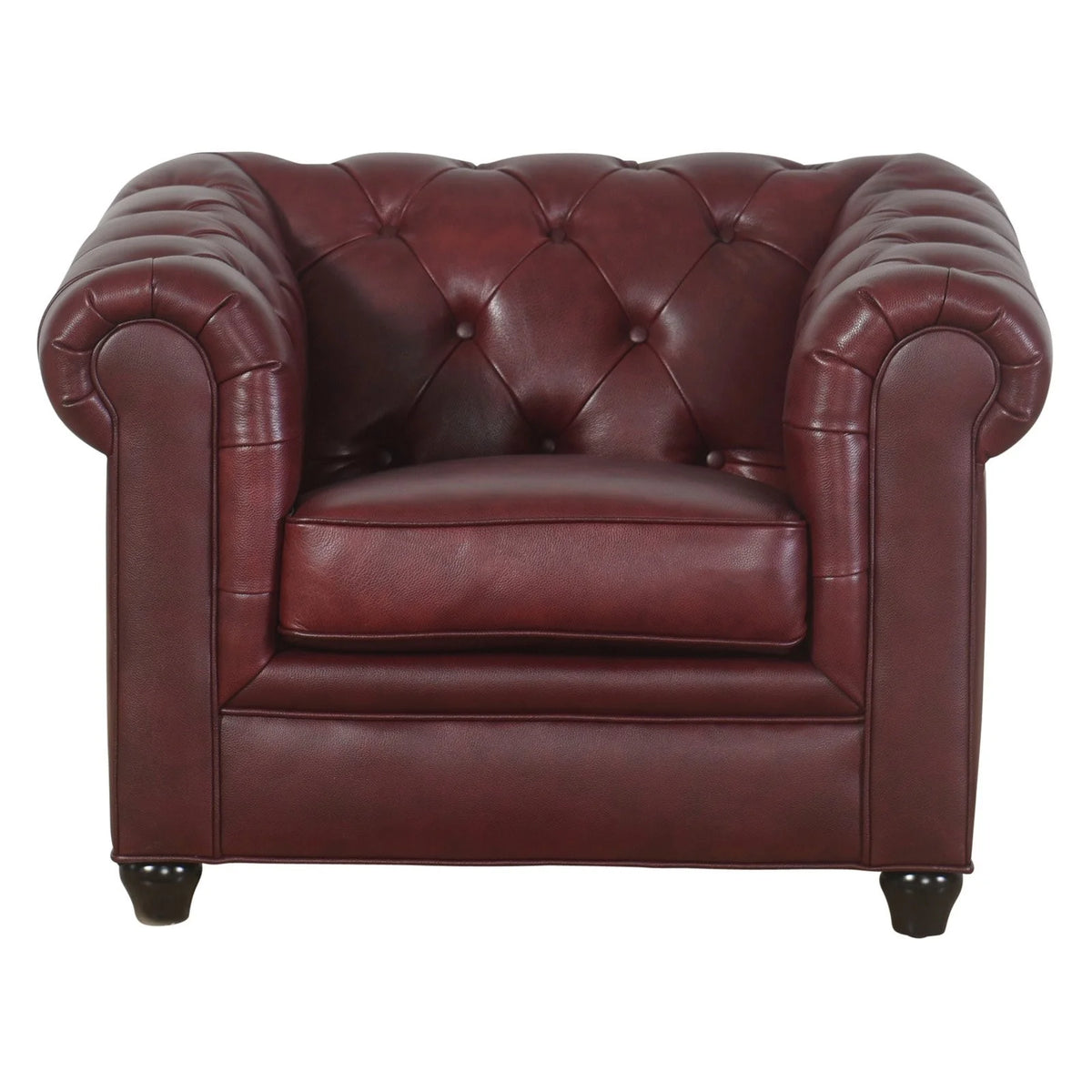 Leather Chesterfield Armchair R8294