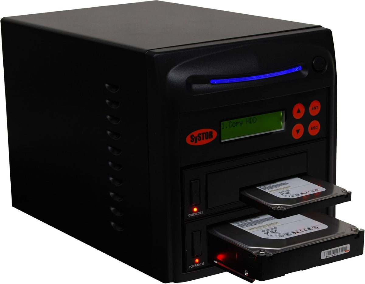 HDD/SSD Hard Drive Duplicator & Eraser for SATA 3.5 Disk & 2.5 Solid State Drives W98982