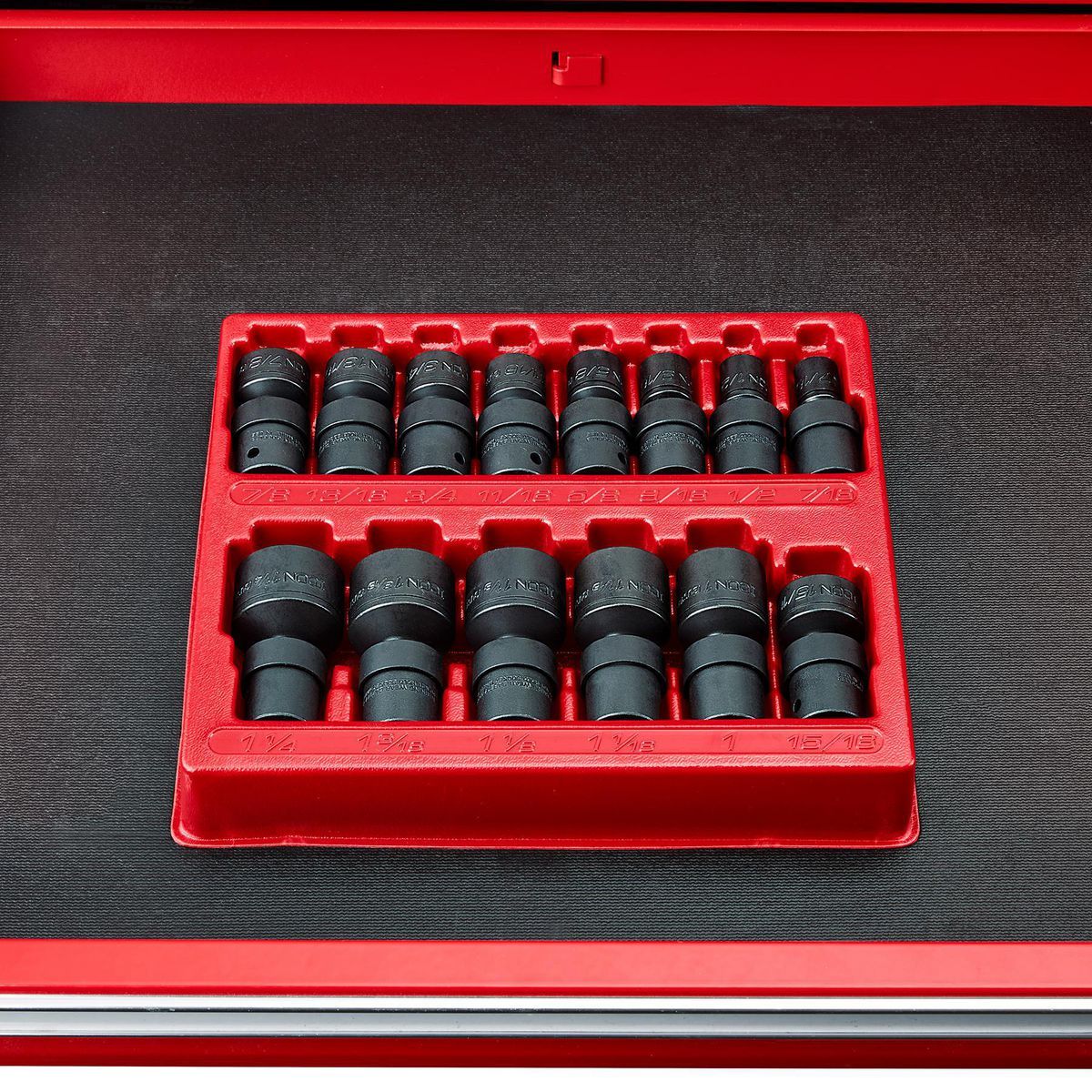 1/2 in. Drive SAE Impact Swivel Socket Set, 14-Piece J954898